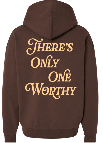 THERES ONLY ONE WORTHY- UNISEX HOODIE – Kari Jobe Official Store