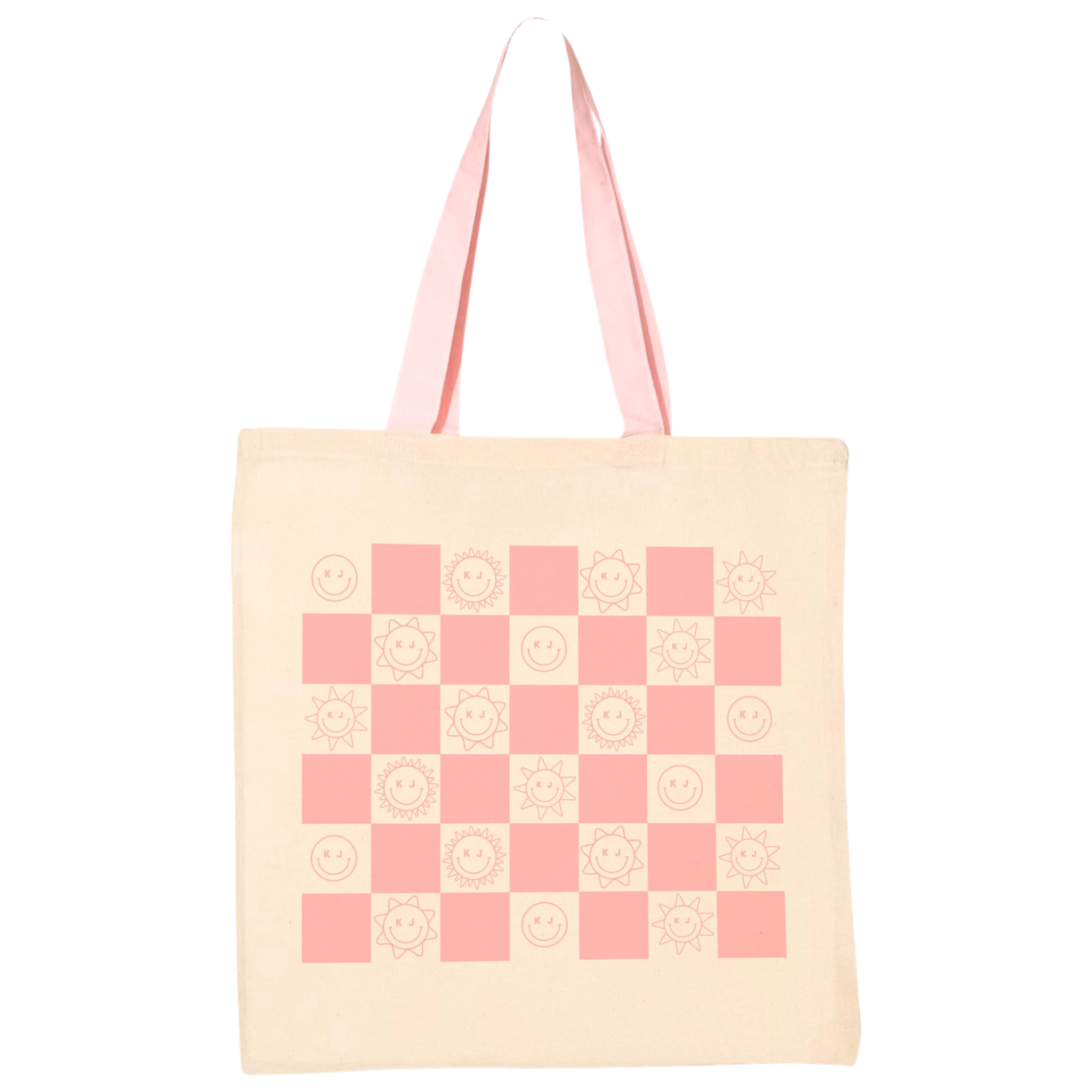 KJ SMILEY TOTE BAG